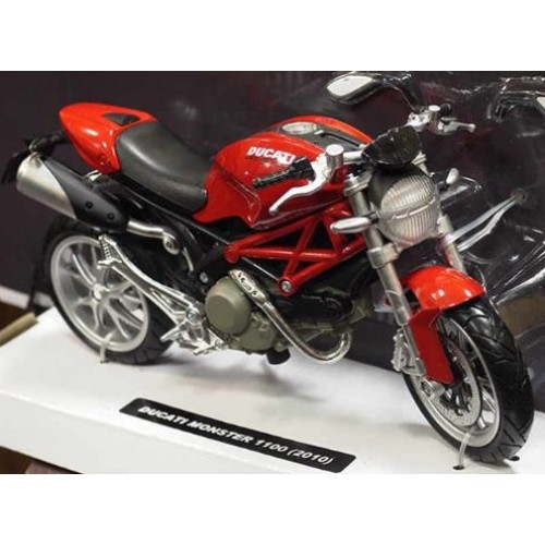 Ducati Monster 1100 2010 Rood - 1:12